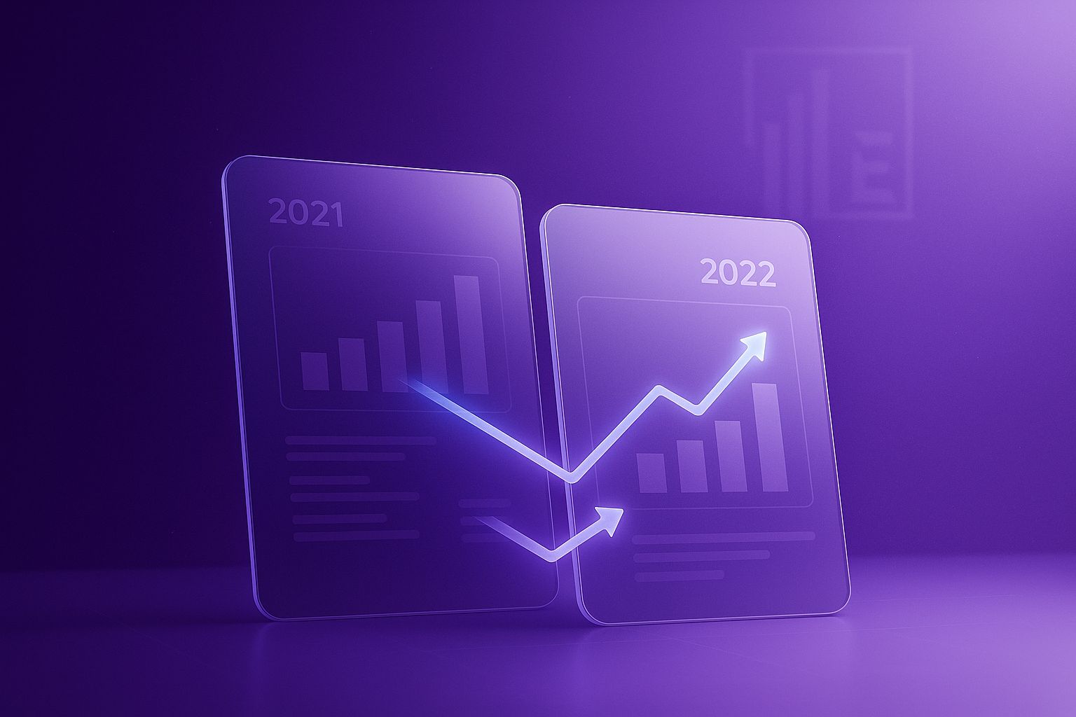 Compare years of reports